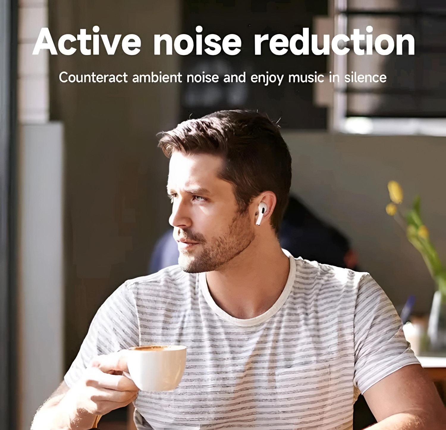 Image of OMY NEW ANC TWS, Ear buds with 48HRS Battery, Fast Charge, Bluetooth & Mic.D227 Bluetooth
