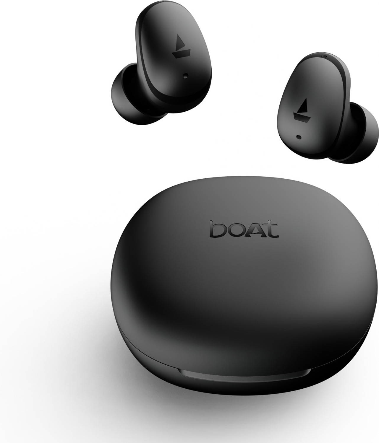 Image of boAt Airdopes Plus 214,55H Battery, Dual Mics,ENx, IWP, Sleek Bean Design, BEAST Mode Bluetooth