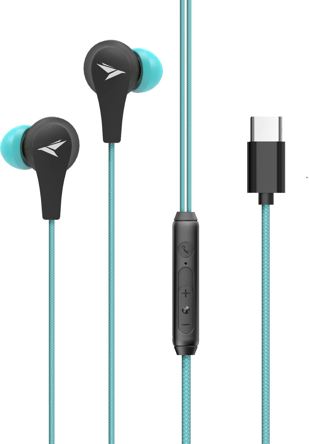 Mozu Audiology 100 Type C earphones with mic rugged wire wide compatibility Wired