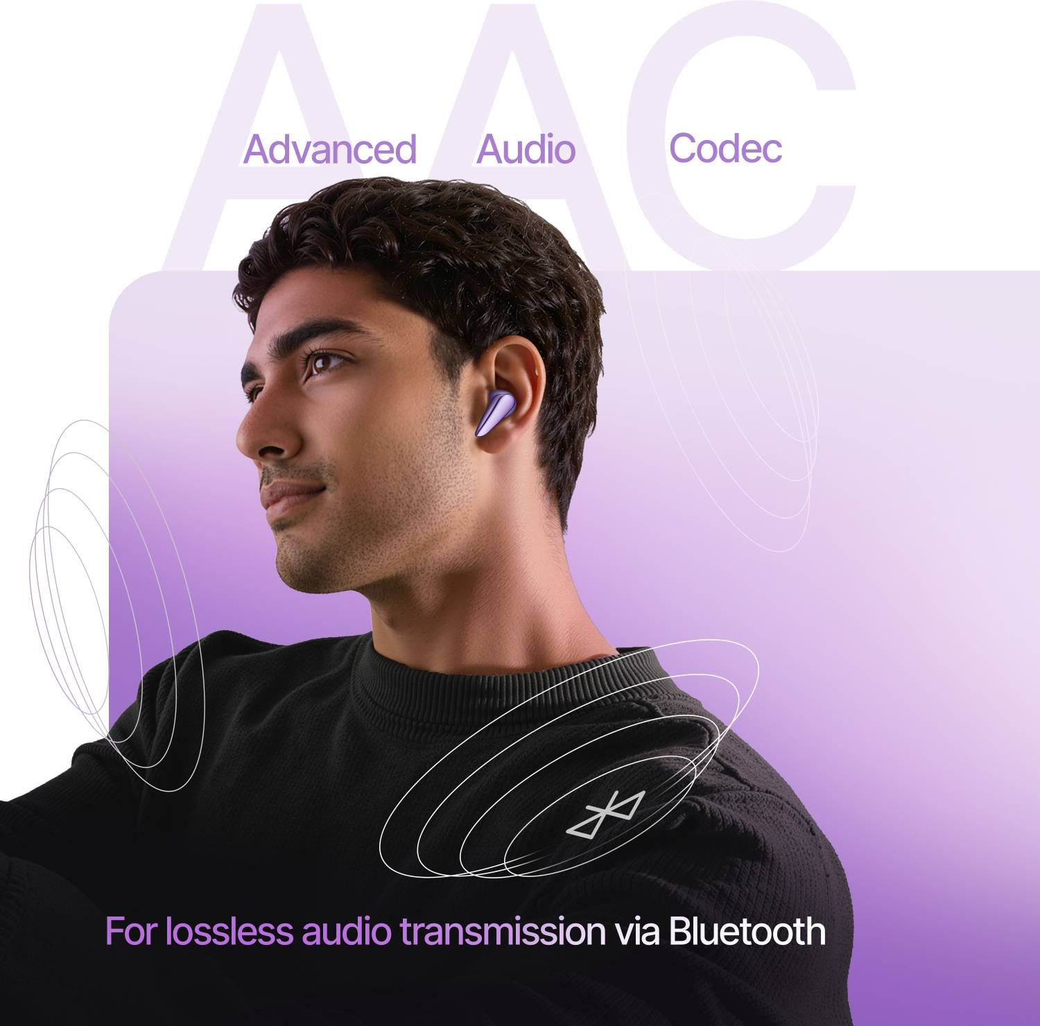 Mivi DuoPods Tune 70H Bluetooth Earbuds - Image 4