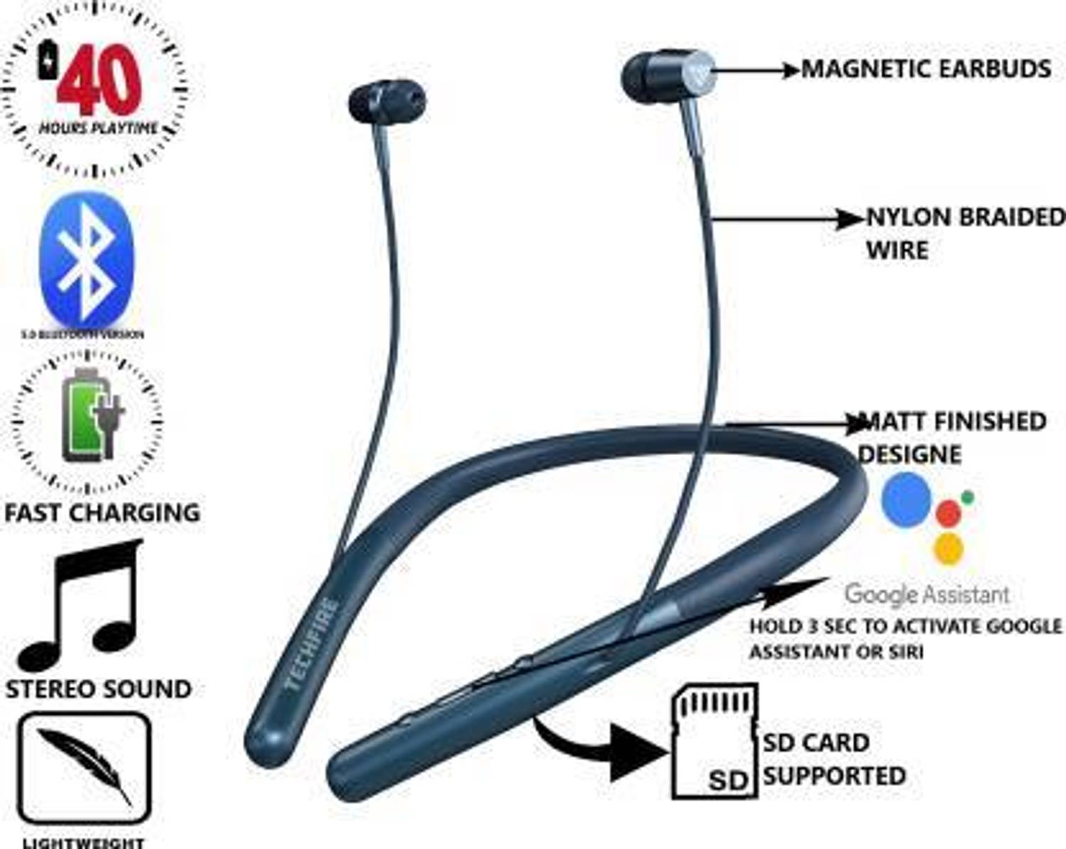 HOUSE OF SOUND WEDS1285 Bluetooth Blue - Image 4