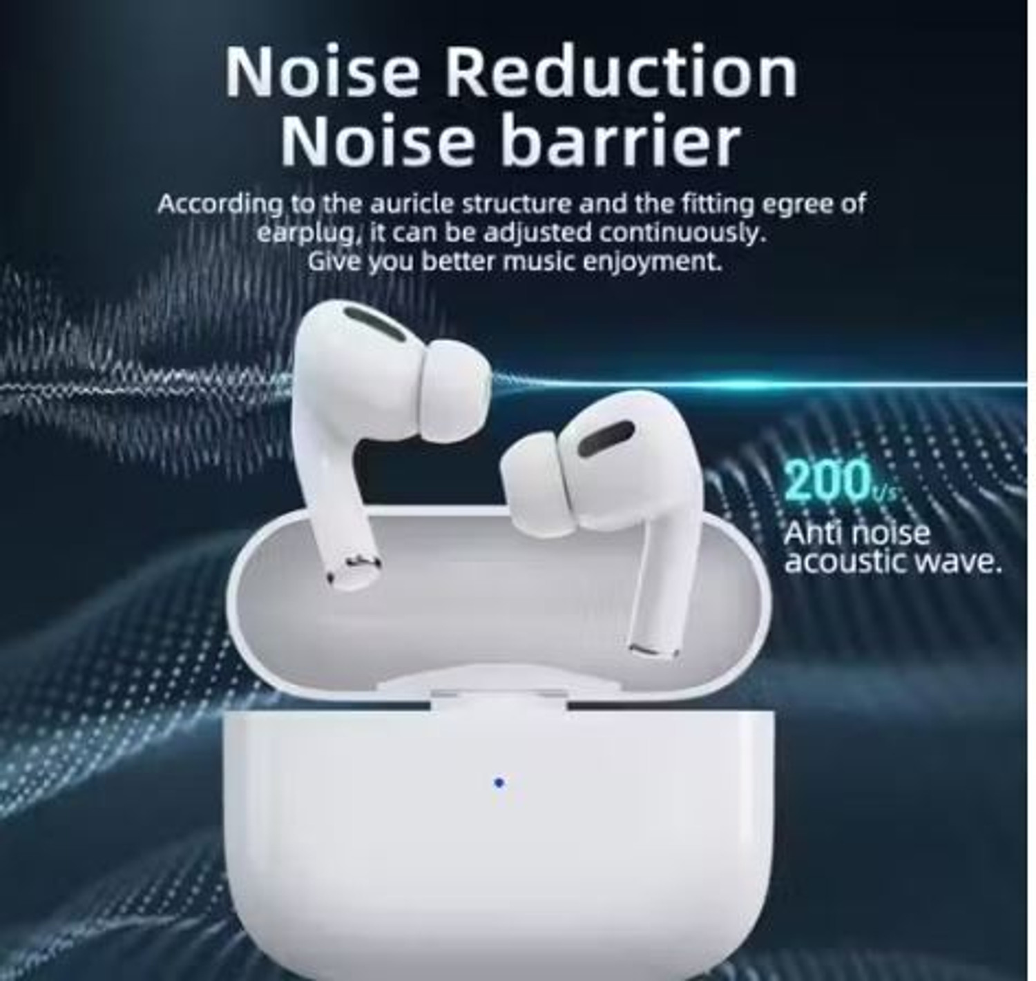 Image of GWALBROS TWS AIPRODS WHITE Earbud Bluetooth Headphone With Mic V.HA08 Bluetooth