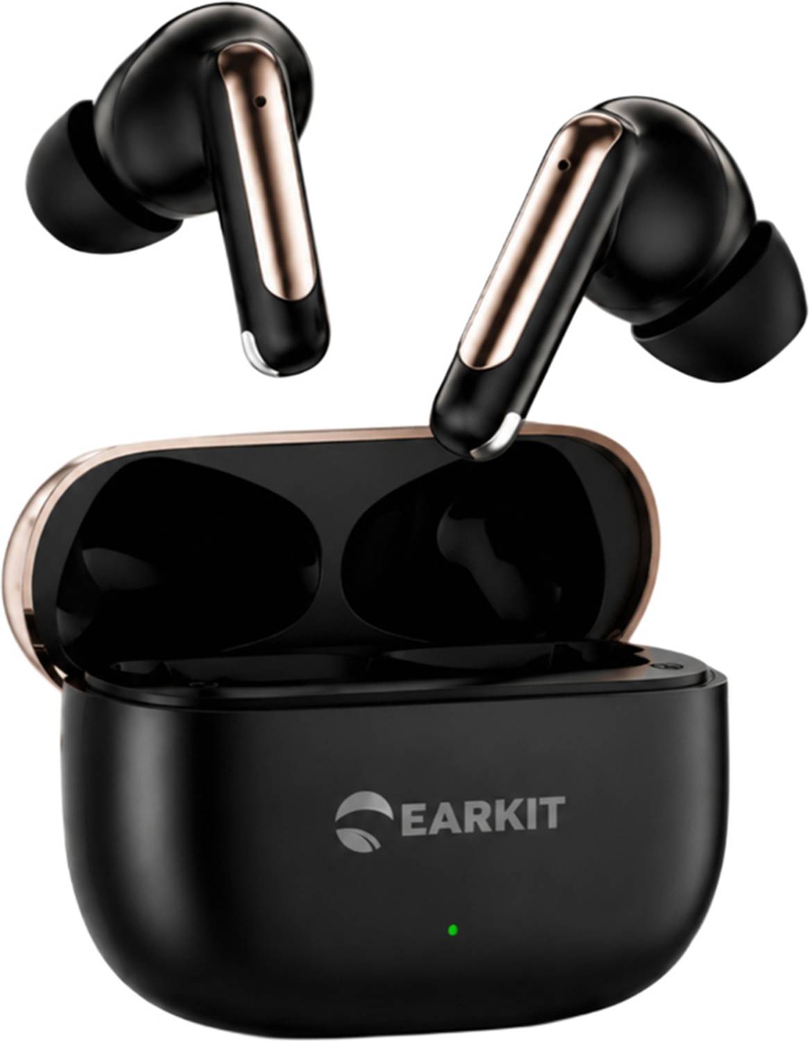 Earkit BT-141 in The Ear Upto 50Hr Playtime*, Ai ENC, Fast Charging, Heavy Bass [BK4] Bluetooth Gaming