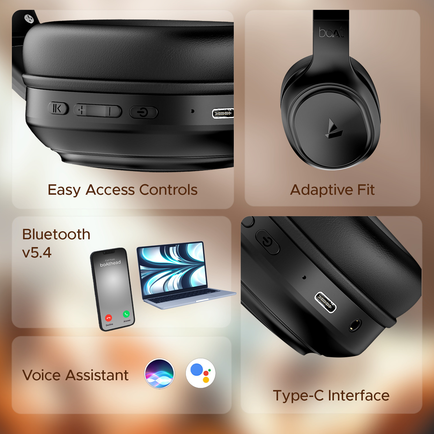 Image of boAt Rockerz 430, 40ms Latency, 40H Battery, Stream Ad Free Music via App, Bluetooth