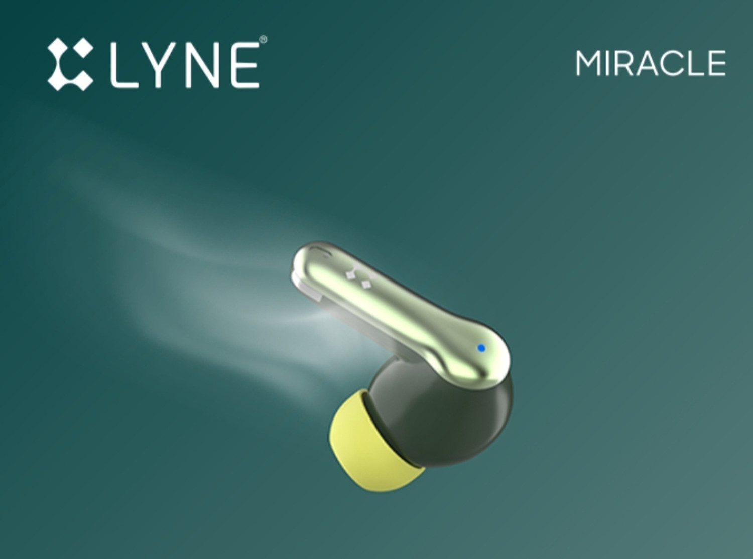 Image of LYNE CoolPods 7 True Wireless Earbuds with Mic, Noise Reduction & Bluetooth 5.3 Bluetooth