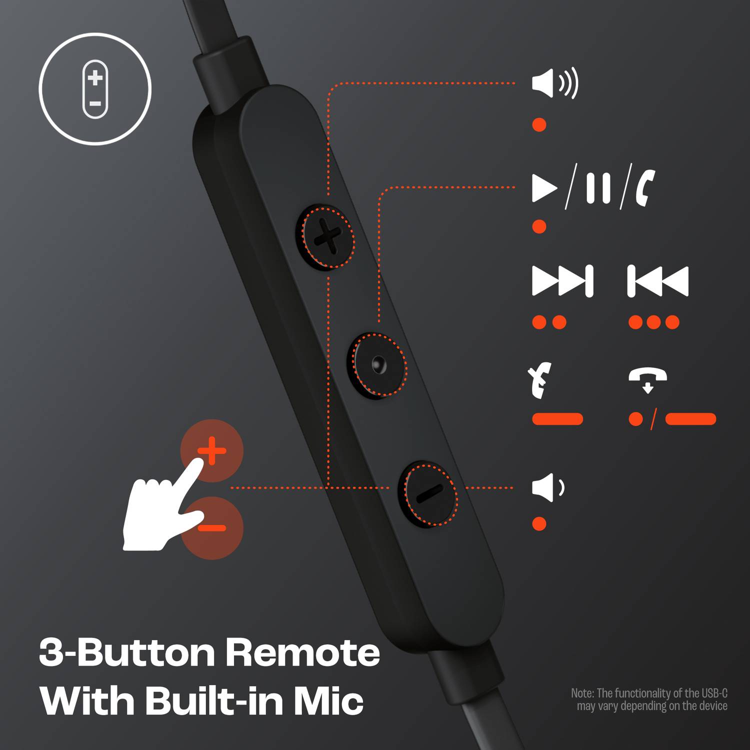 JBL Tune 310C USB-C Headphones - Image 5