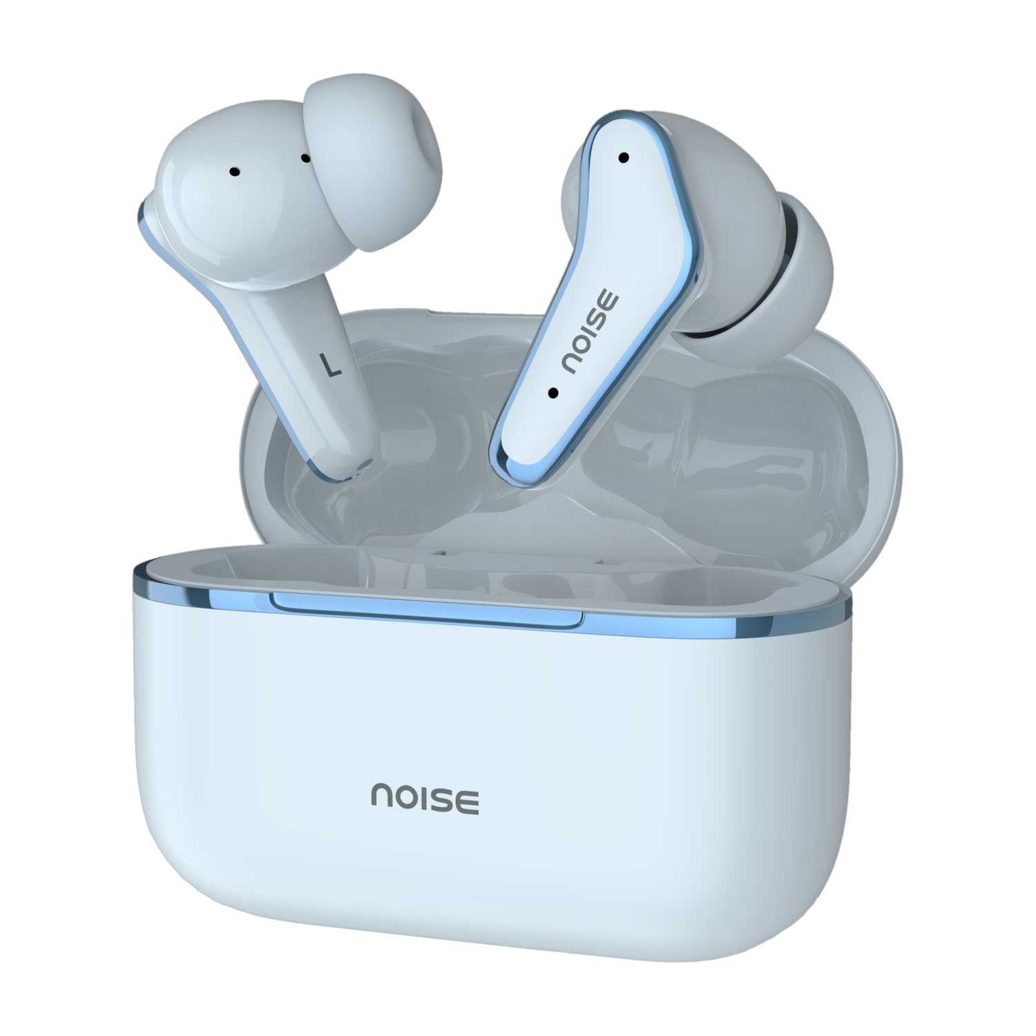 Noise Buds VS102 Elite Bluetooth Earbuds, Silver - Image 1
