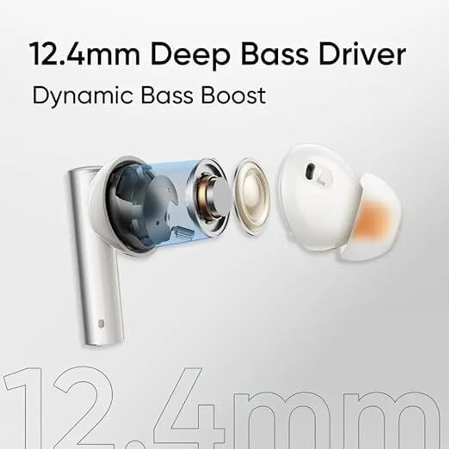 Image of Facelift Compatible For Realme Buds Air 6 True Wireless Earbuds Active Noise Cancellation Bluetooth