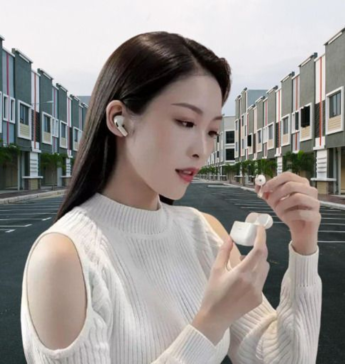 Image of SANNO WORLD Airpuds Pro 2 (2nd gen) Active Noise Cancellation Wireless headphones(USB-C)503 Bluetooth