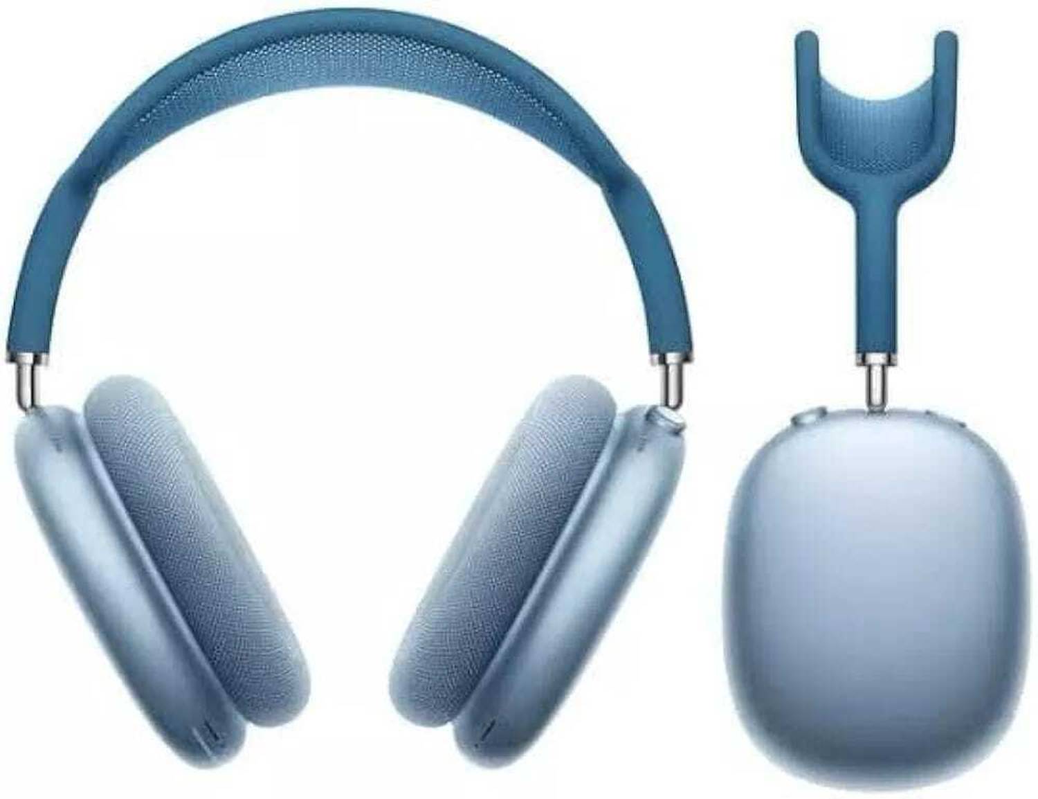 A CONNECT Z SN-VMB-23-BL03 Wired Headset (Blue, On the Ear)