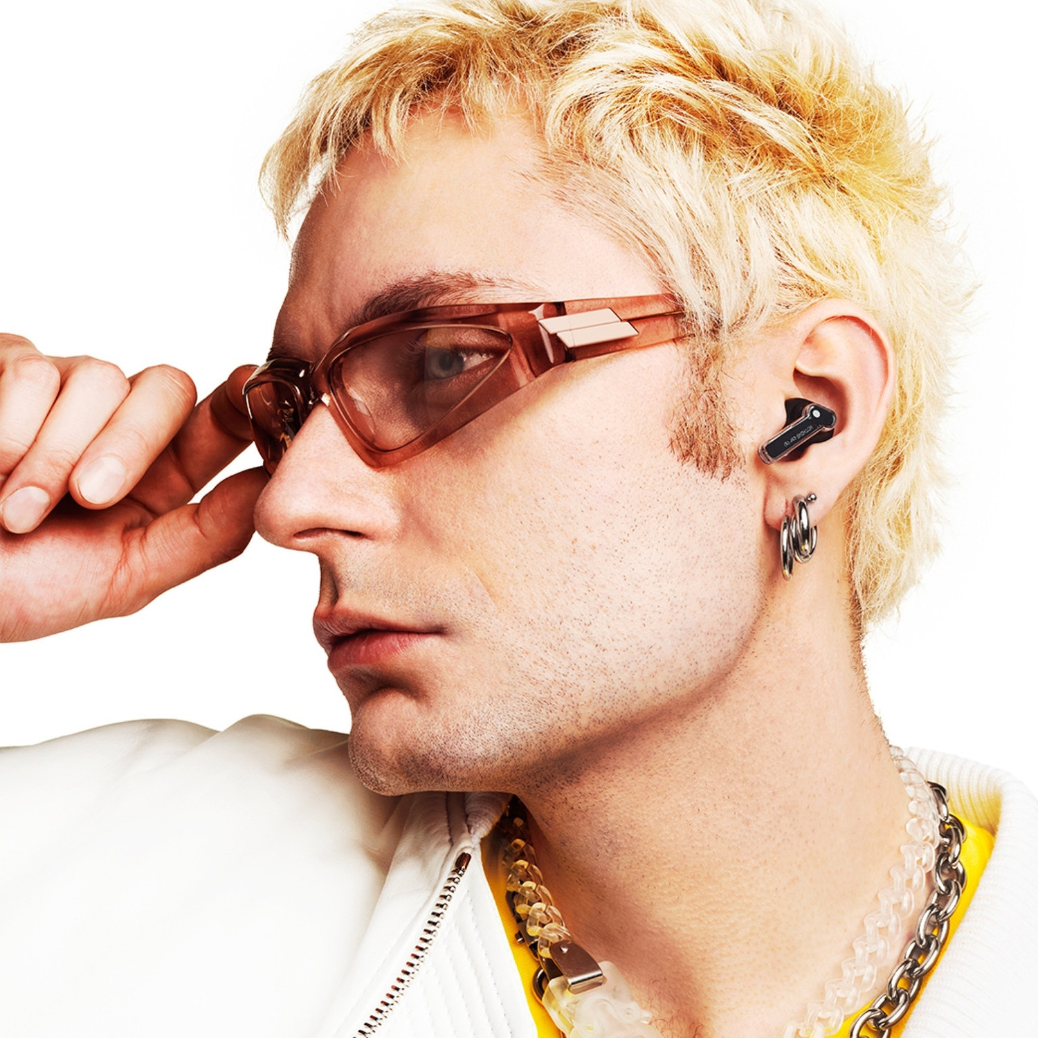 Image of WORFOX Ear (a) | Hi-Res audio | TWS Earbuds with ANC | HD Mic & Great Sound Bluetooth