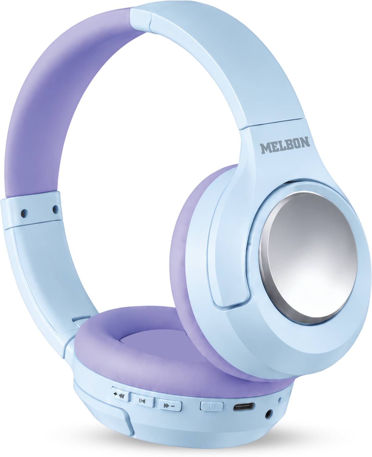 Melbon BeatXtra Pro Wireless Bluetooth Headphones, 40H Playtime, Deep Bass & Mic Bluetooth