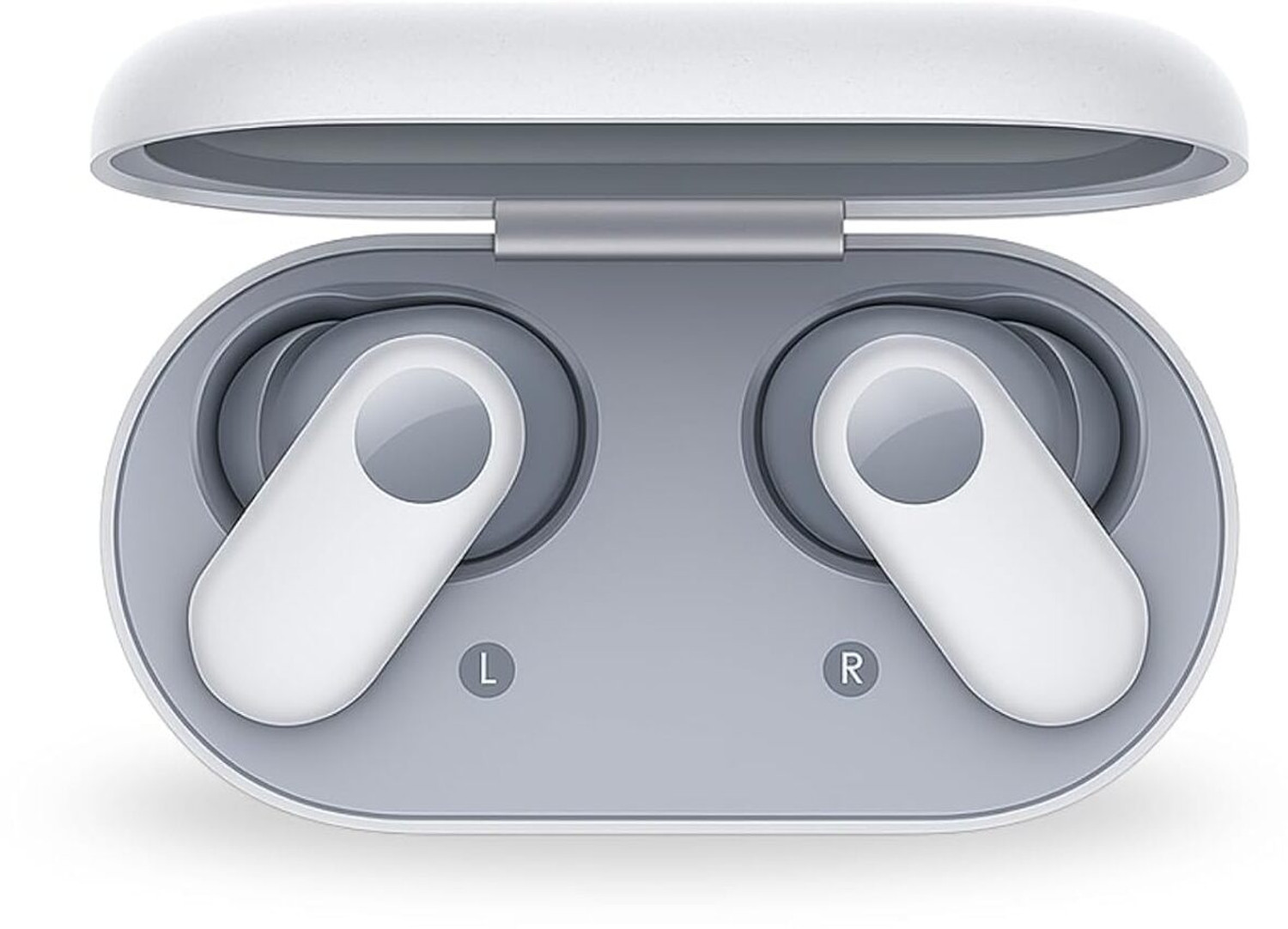 Image of GWALBROS Trending BUDS R2 PRO True Wireless Earbuds with Mic, 12.4mm Drivers W F04 Bluetooth Headset (White, True Wireless)