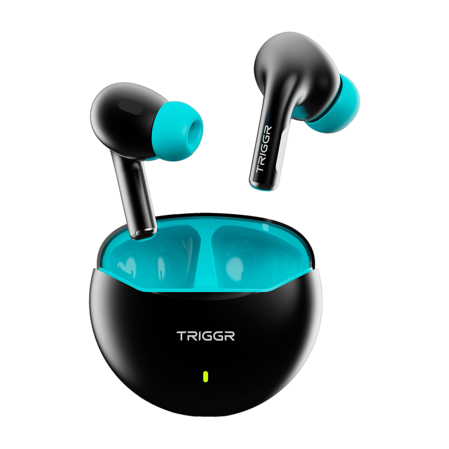TRIGGR Rizz with 40H Playback, Spherical Design, 13mm Drivers, Rich Bass, Fast Charging Bluetooth