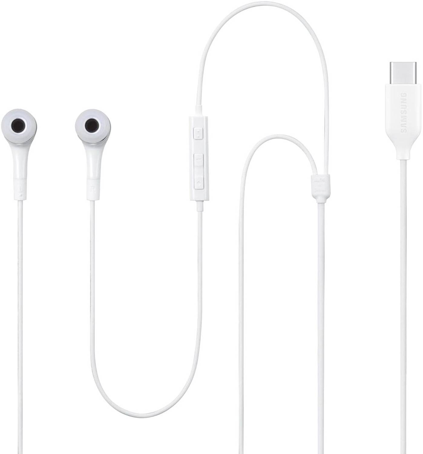 THE BLACK TECH Samsung OriginalType-C Earphone, White Wired - Image 4