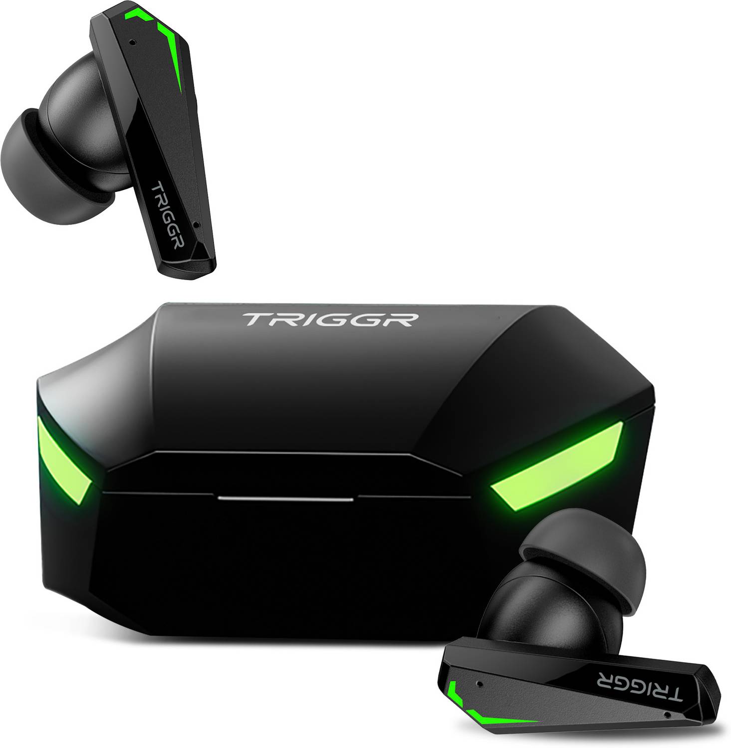 TRIGGR Kraken X2 Quad Mic ENC, 40 Hr Battery, Rapid Pair, 40ms Lo