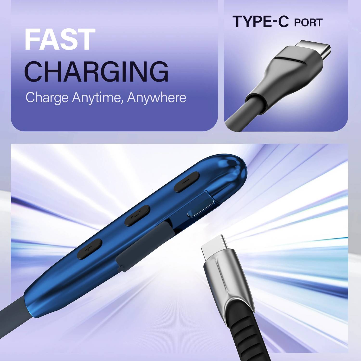 Aroma NB119 Titanium Pro Bluetooth Neckband - Image 5