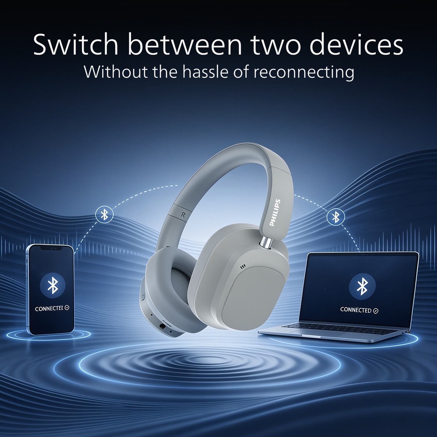 Image of PHILIPS TAH6550-RT Bluetooth & Wired