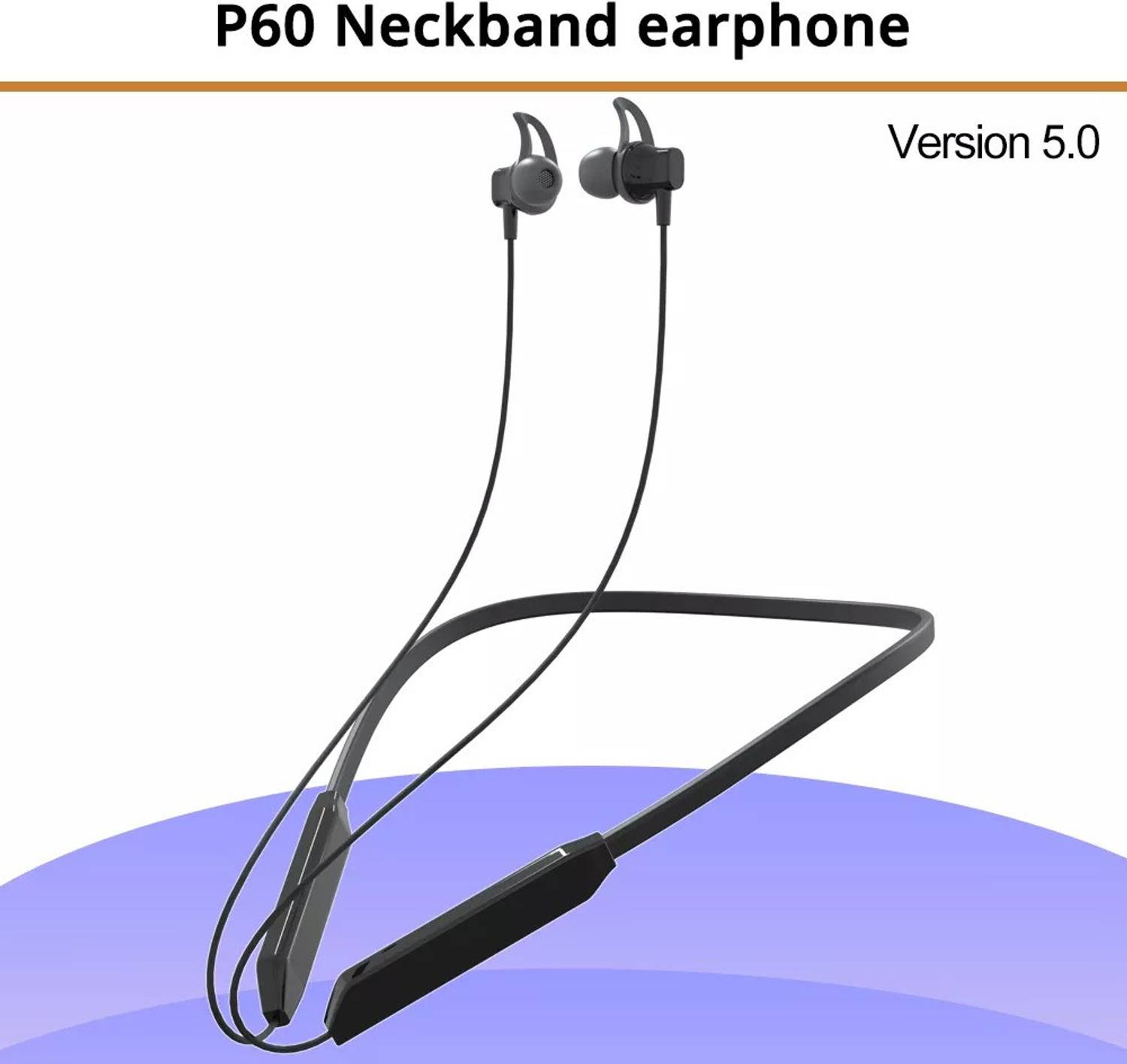 CIHROX Sound Headphones, Open Ear Sports Neckband with Microphone