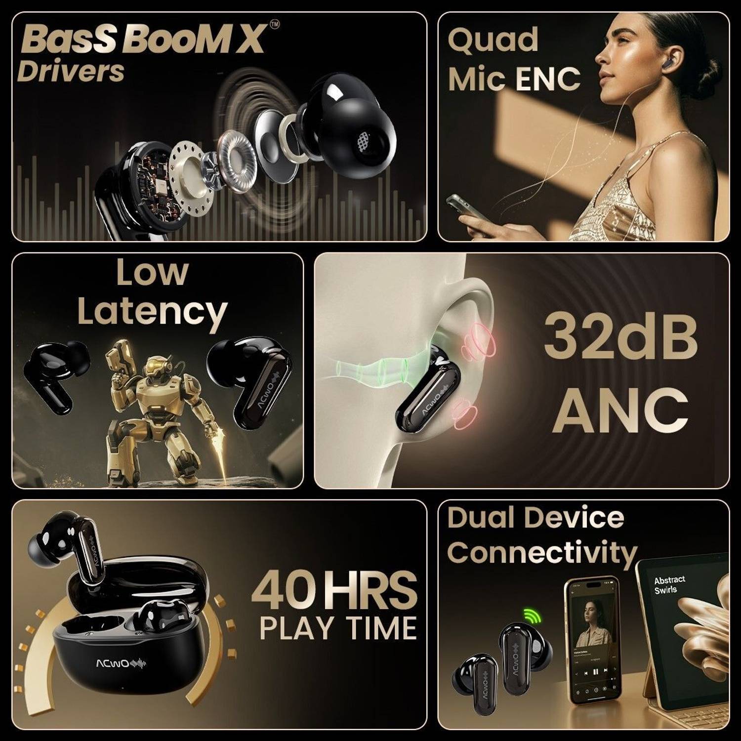ACwO DwOTS 717 Pro Earbuds - Image 2