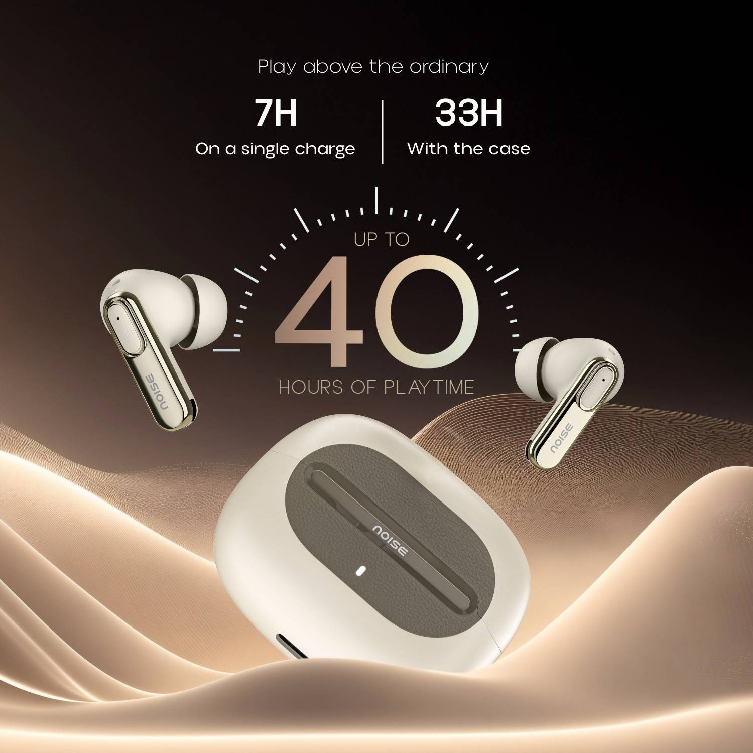 Noise Buds UNO, 40Hrs Playtime, Quad Mic, Dual Pair Bluetooth - Image 5