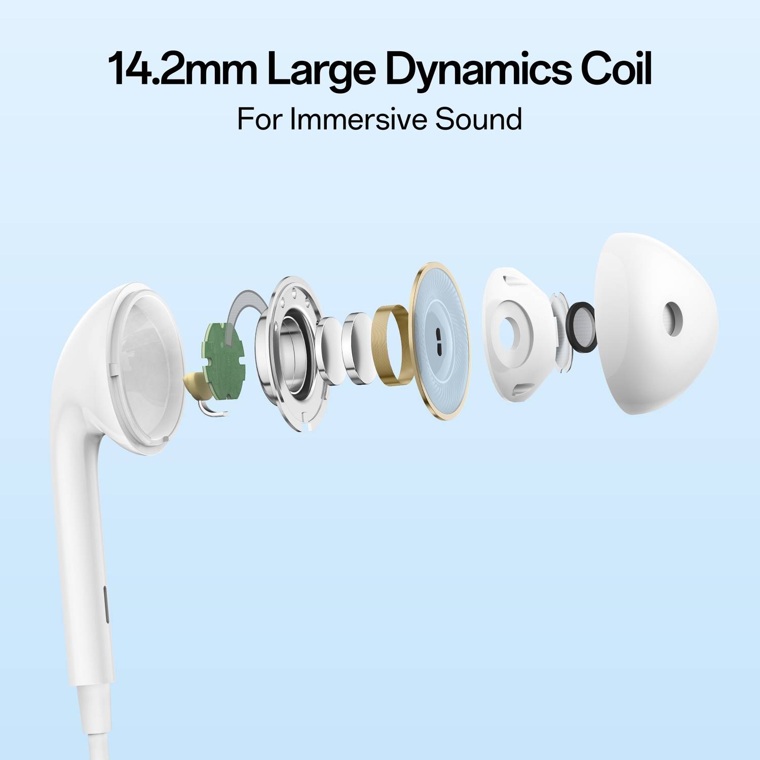 OPPO MH136 Type-C Half-in-Ear Wired Earbuds - Image 4