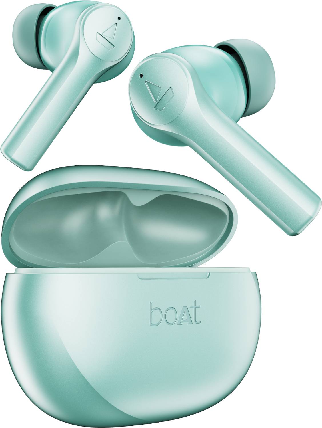 boAt Airdopes Supreme w/ 4 Mics AI ENx Tech, 50 HRS Playback,Mult