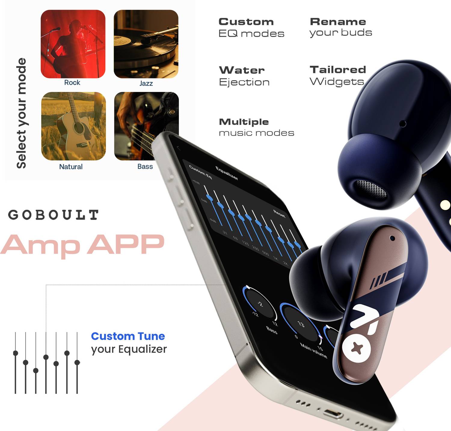 GOBOULT Z40 Pro v2.0 ANC Wireless Earbuds - Image 5