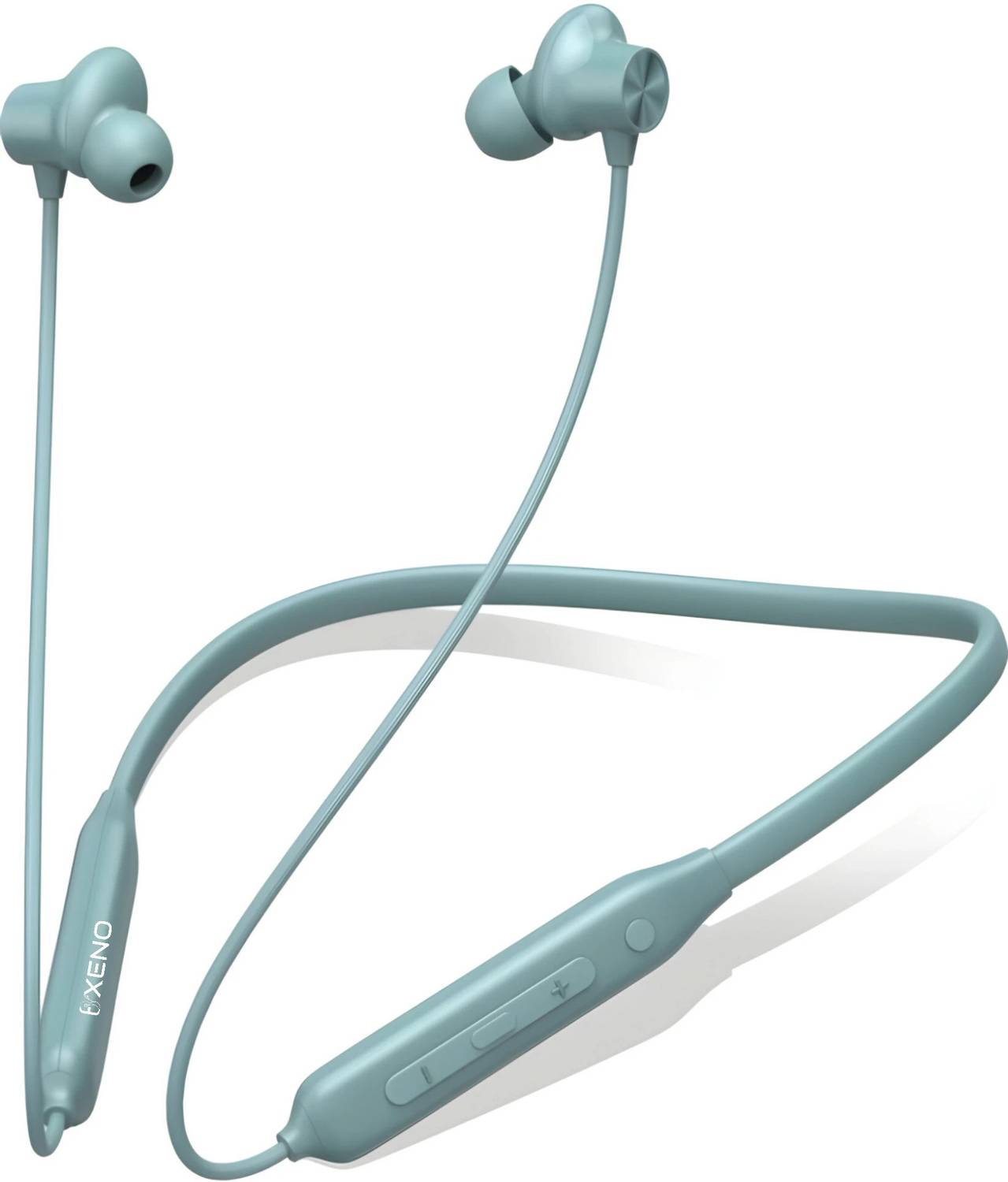 Bxeno Bullets Wireless M2-MAGNETIC POWER OFF/ON 48Hr Playtime Headphone Neckband [GN9] Bluetooth