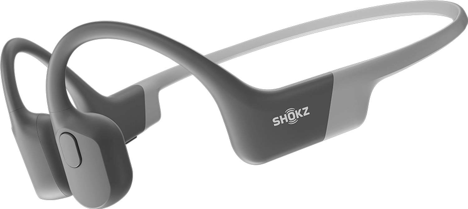 Shokz OpenRun Open-Ear Sweat Resistant Bone Conduction Sports Blu