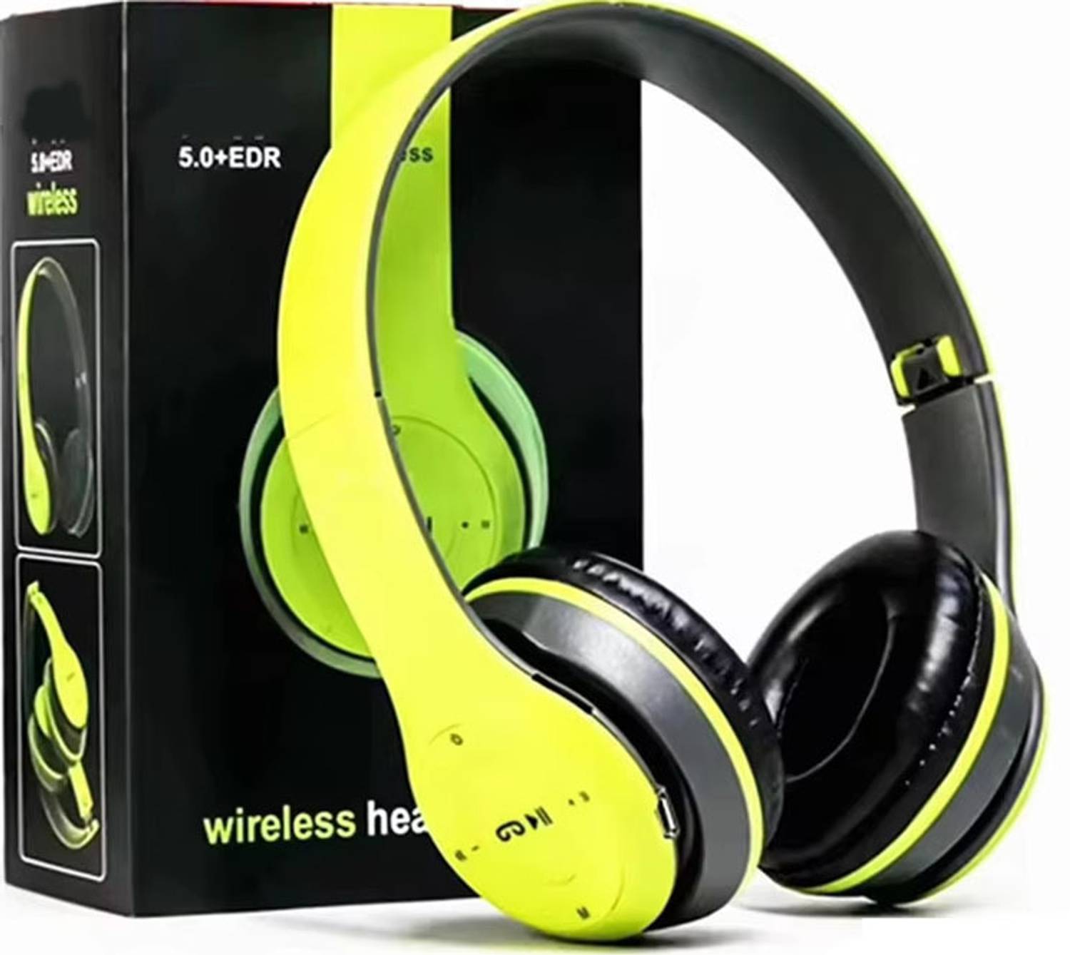 BUFONA B47 High Bass Wireless Sport Running Headphone Foldable Bl