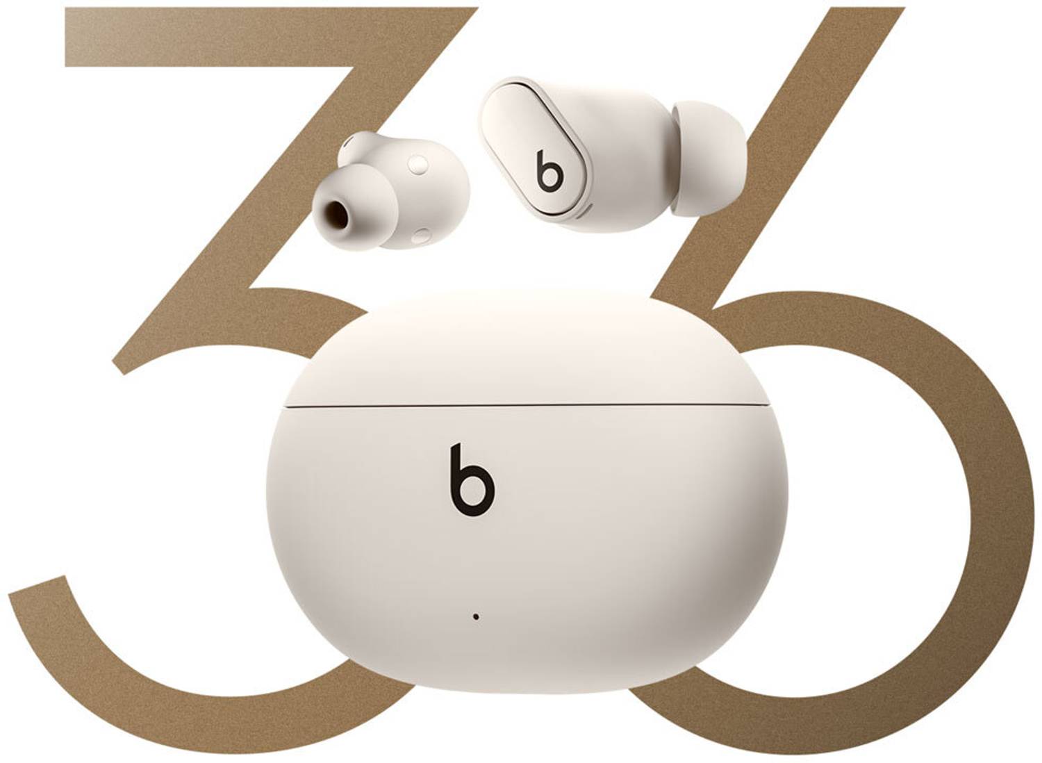Beats Studio Buds + Ivory with Active Noise Cancellation Bluetooth