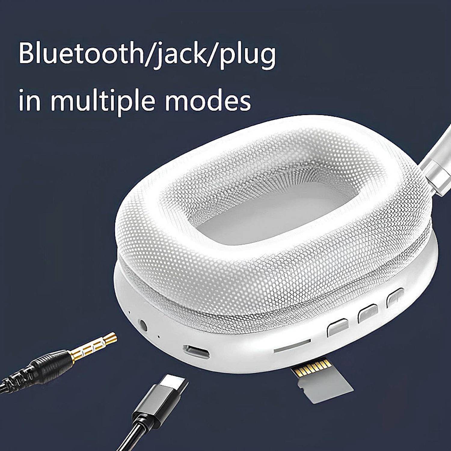 YAROH 7e_P9 Wireless Bluetooth Over-Ear Headset - Image 3