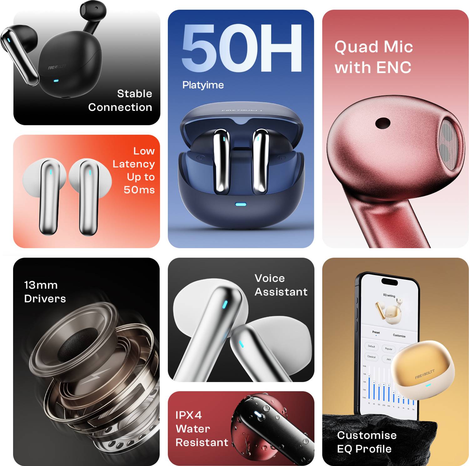 Fire-Boltt Aero Fit TWS Earbuds - Image 3