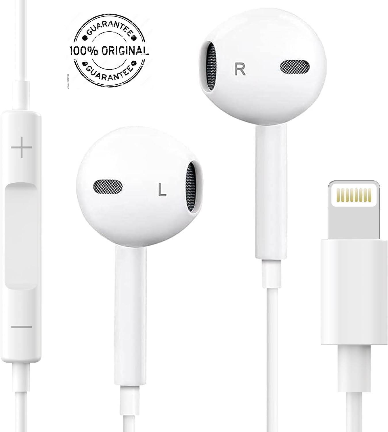 Mobiwaves Original Lighting connector earphone for iphone 7 to 14
