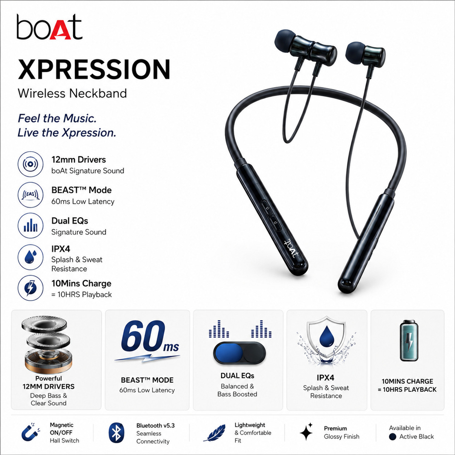 Image of AS Telinet b0At Xpressi0n Dyna Bass Bluetooth & Wired
