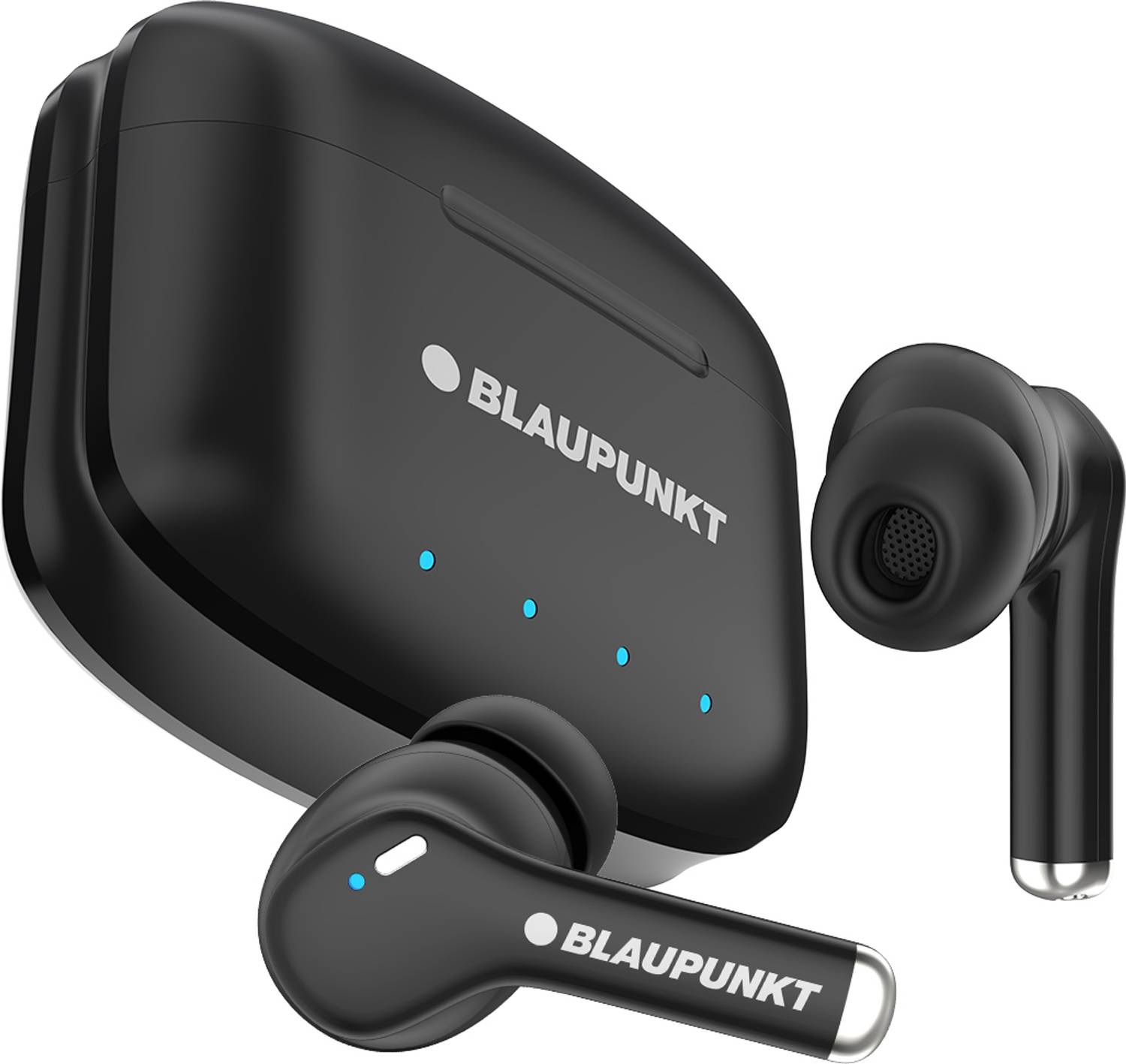 Blaupunkt BTW100 XTREME Bassbuds, Low Latency, 99H Playtime,BT-5.3 Bluetooth Gaming