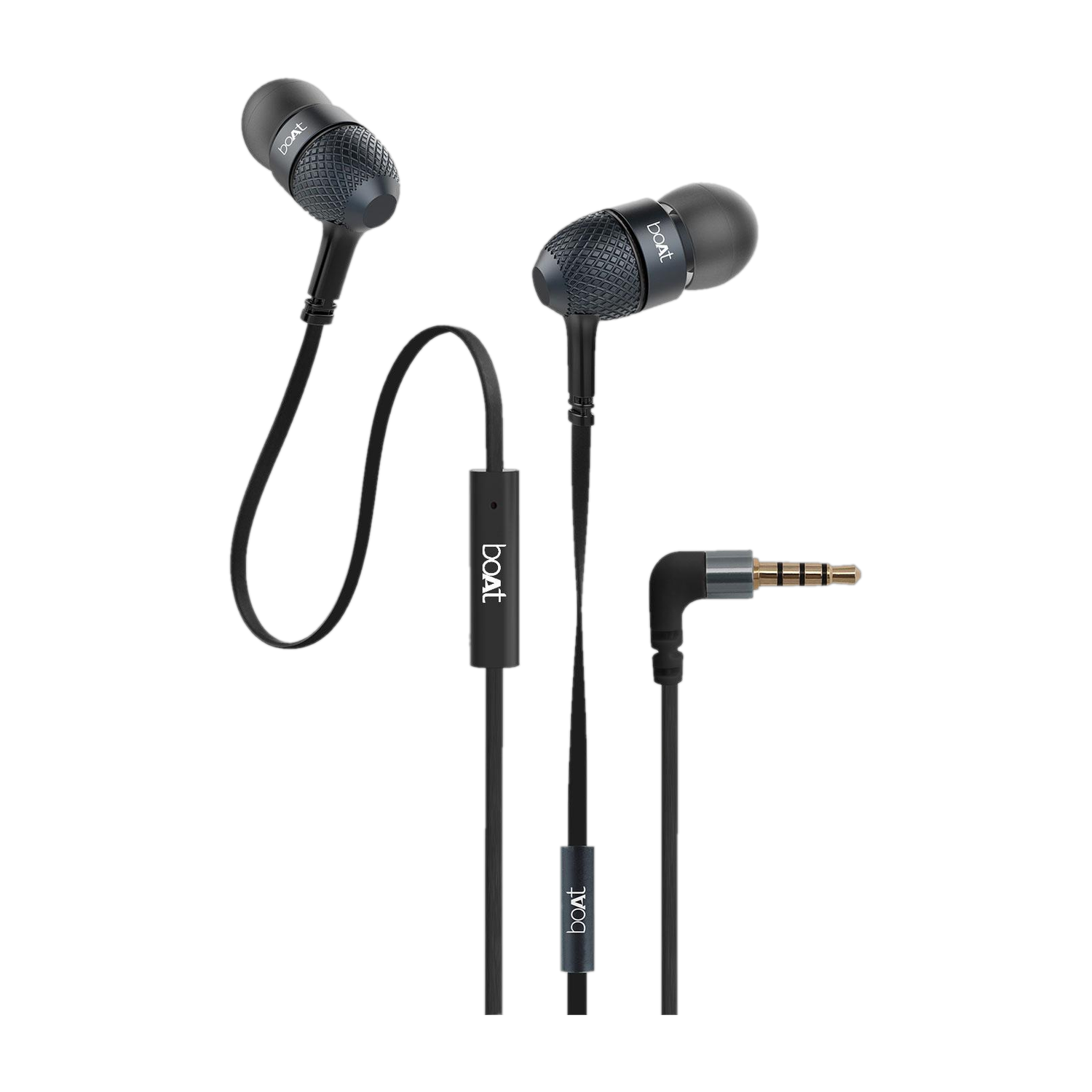 boAt Bassheads 220 Wired Earphones Black