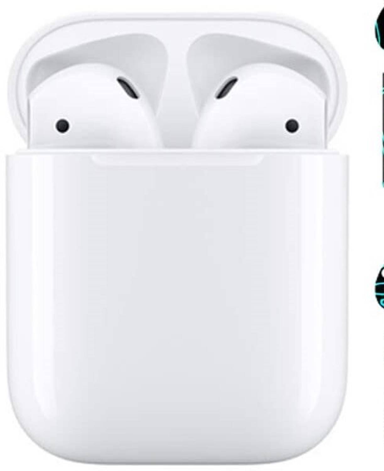 AJ HUB Small And Light Weight Wireless Bluetooth 5.0Stereo White Headset i12 With Cable Bluetooth