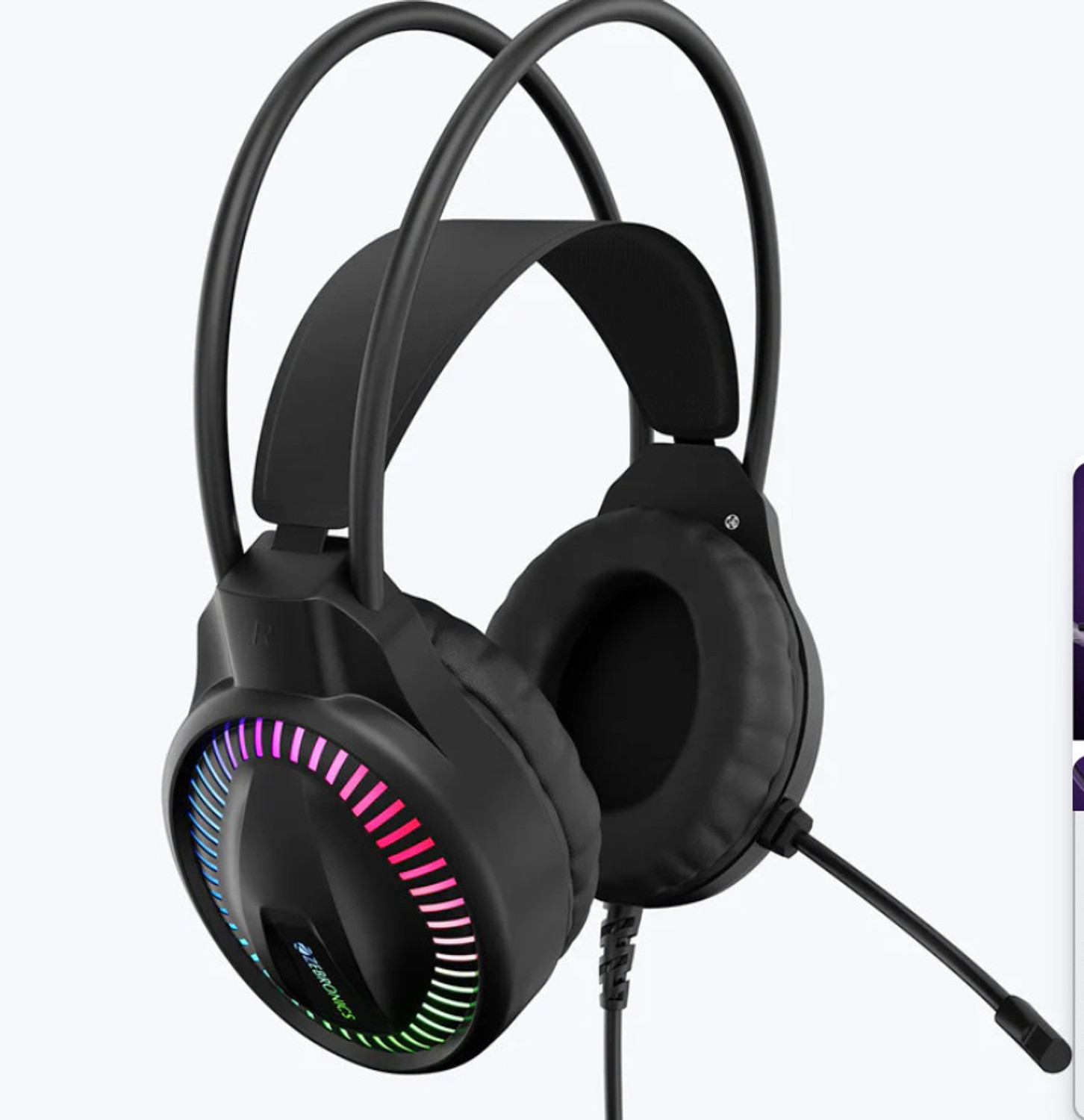 Image of ZEBRONICS BLITZ C Wired Gaming Headset (Black, On the Ear)