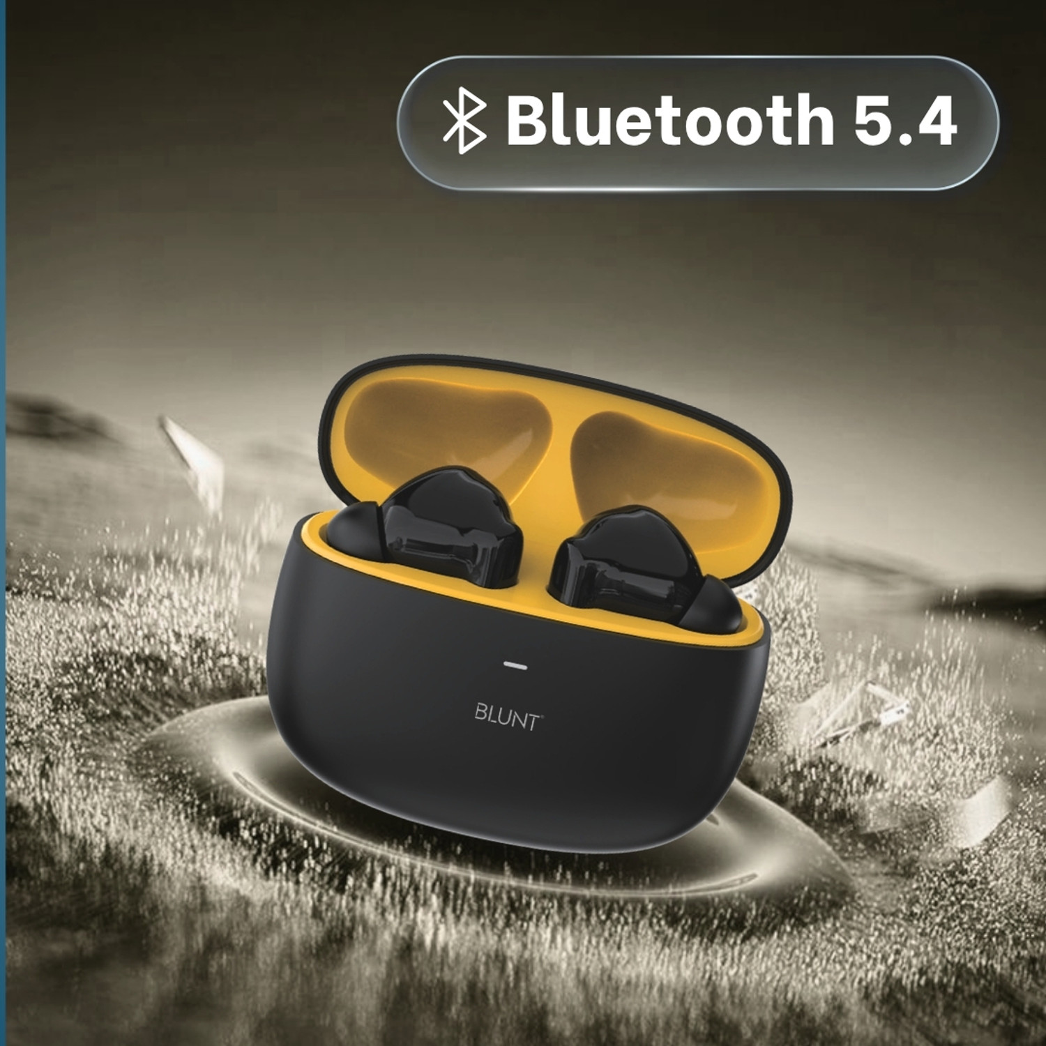 Image of Blunt AirMax True Wireless Earbuds | BT 5.4 HD Mic |30 H Playtime |IPX Waterproof Bluetooth