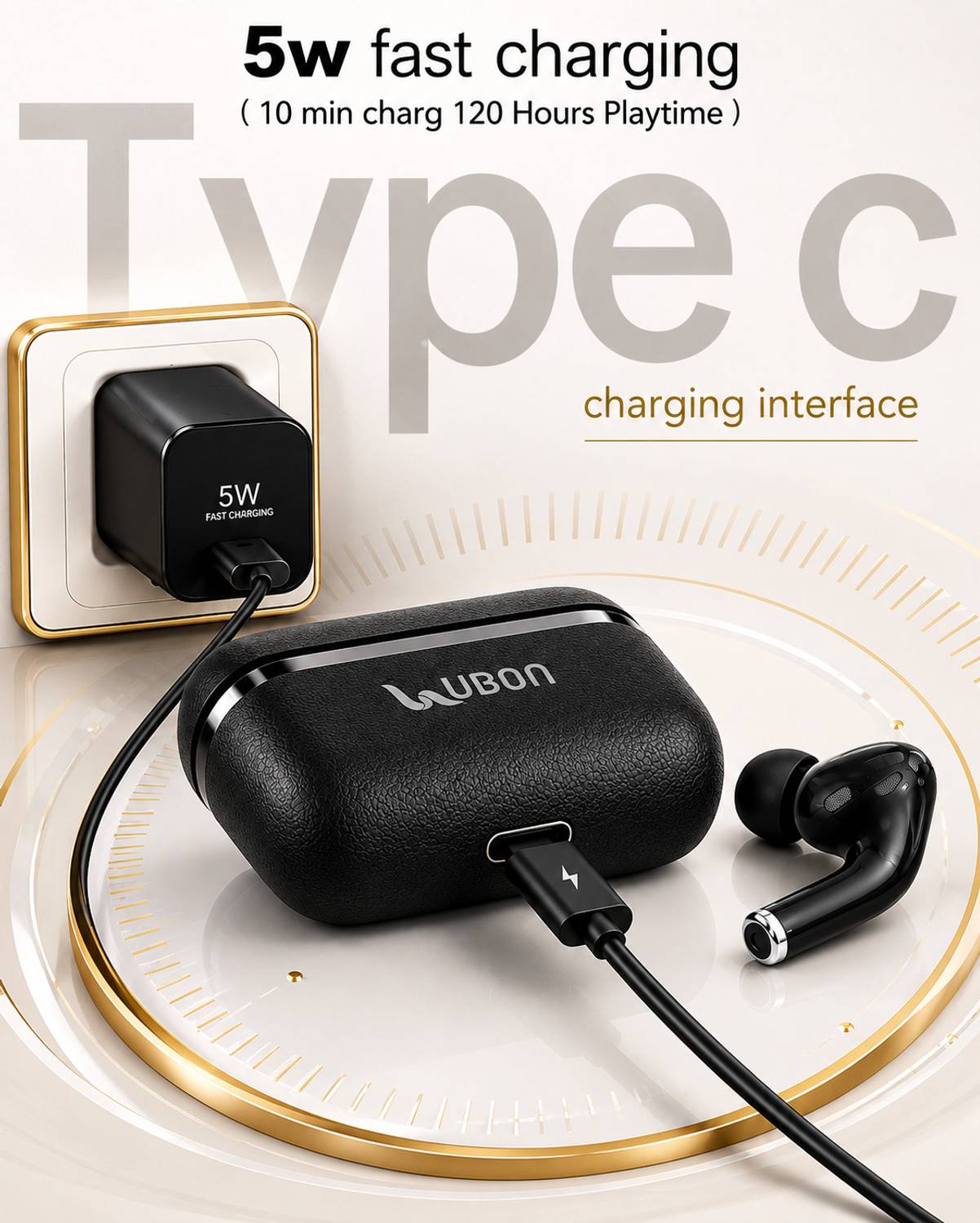 Ubon BT-215 Wireless Earbuds - Image 4