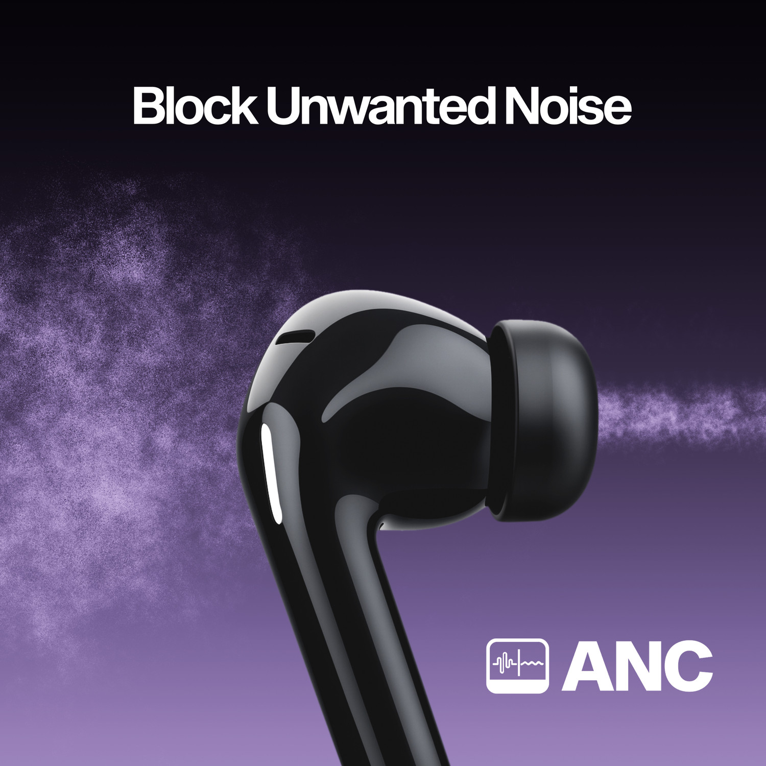 Image of Robotek Airmute True Wireless Earbuds, 40H Playtime, ANC + ENC Inbuild Bluetooth