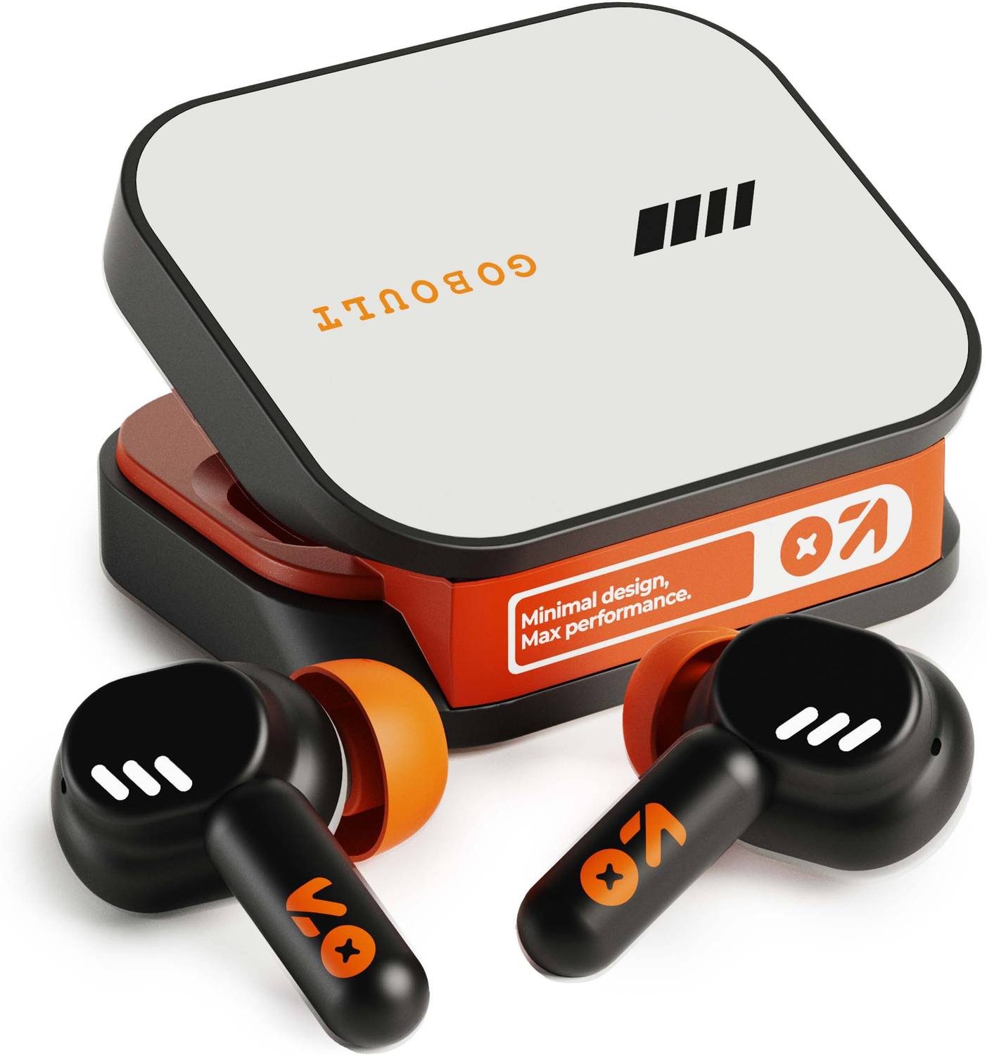 GOBOULT Tenet TWS Earbuds with 75Hrs Battery and App Support