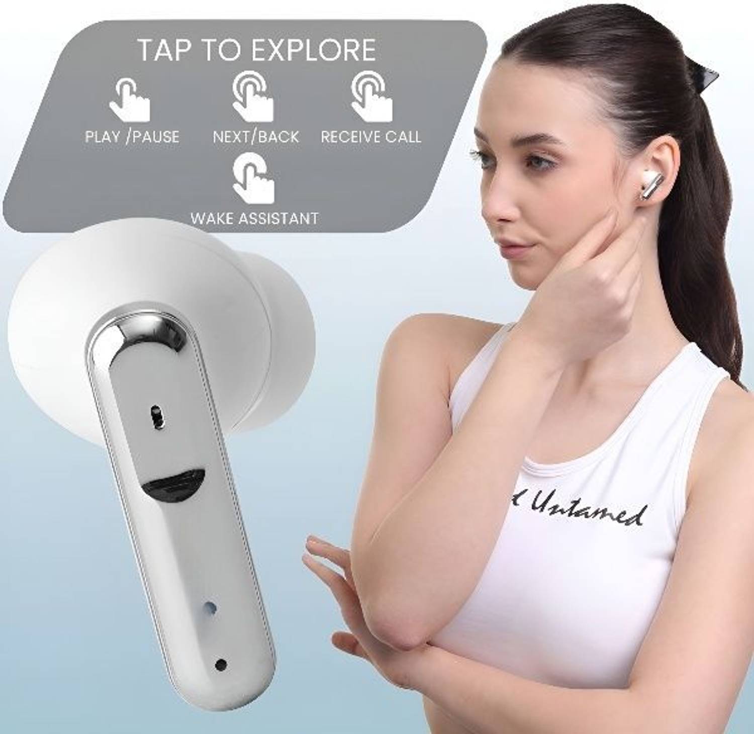 DUJE Aeropods with Gaming Pods, 200H Playtime - Image 3