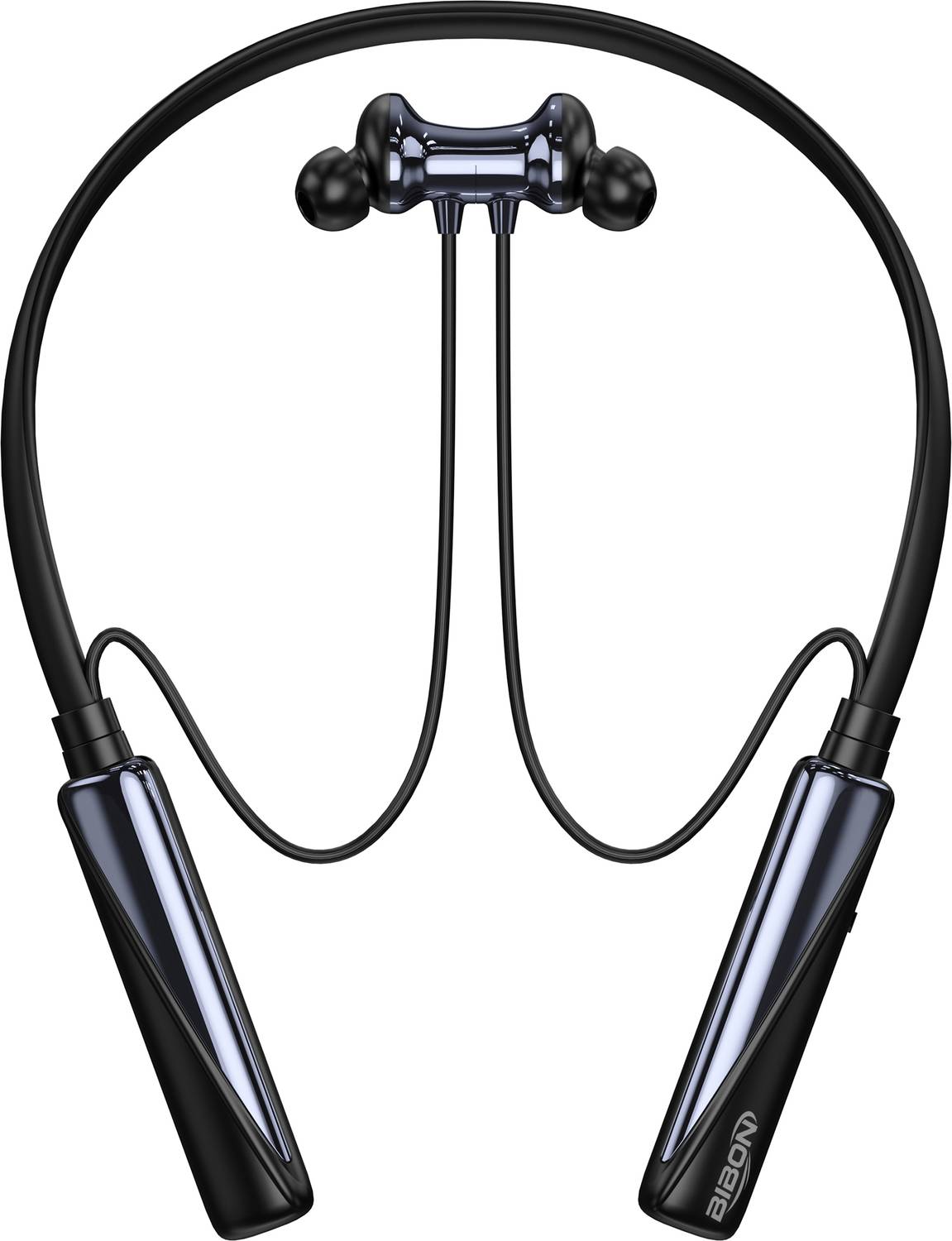 BiBon Elephant - MAGNETIC POWER OFF/ON 48Hr Playtime Headphone Neckband-2 Bluetooth
