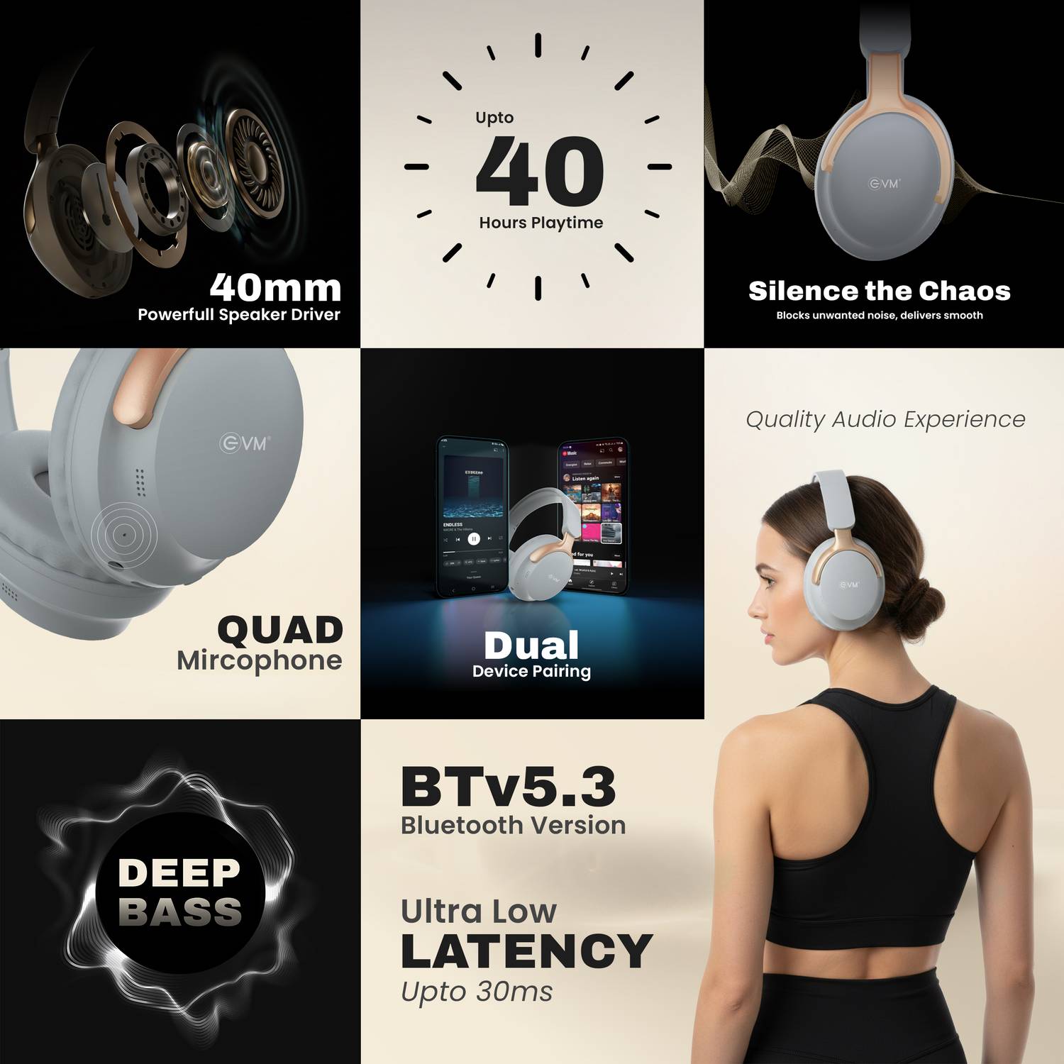EVM EnSonic Wireless Headphone - Image 2