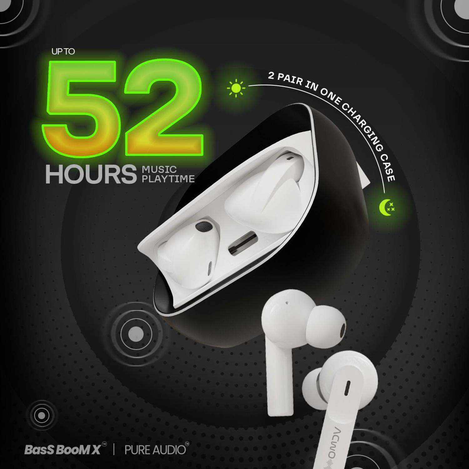 ACwO DwOTS Fire 4-in-1 TWS Bluetooth Earbuds - Image 3