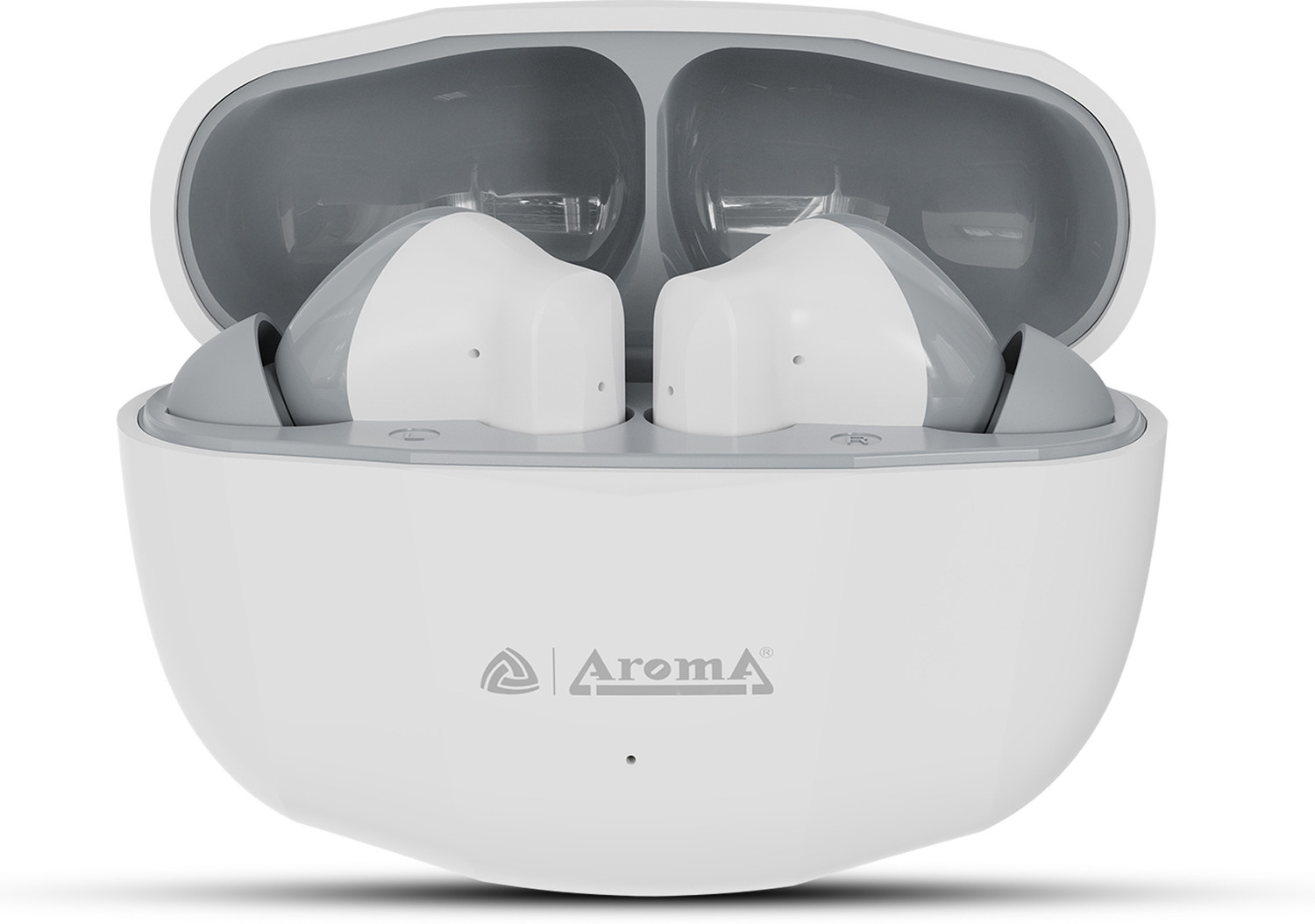 Image of Aroma TWS4 V5.4 Upto 60Hr Playtime*, ENC, Dual Paring, Fast Charging, Heavy Bass Bluetooth