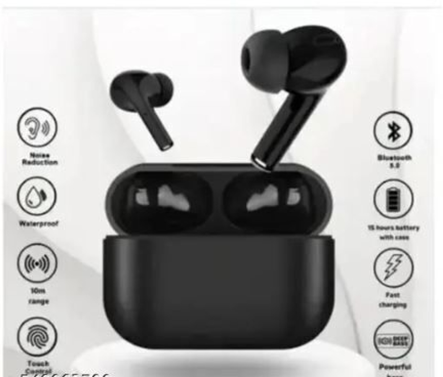 Image of GWALBROS A13 TWS AIRPOD black Earbud Bluetooth Bluetooth